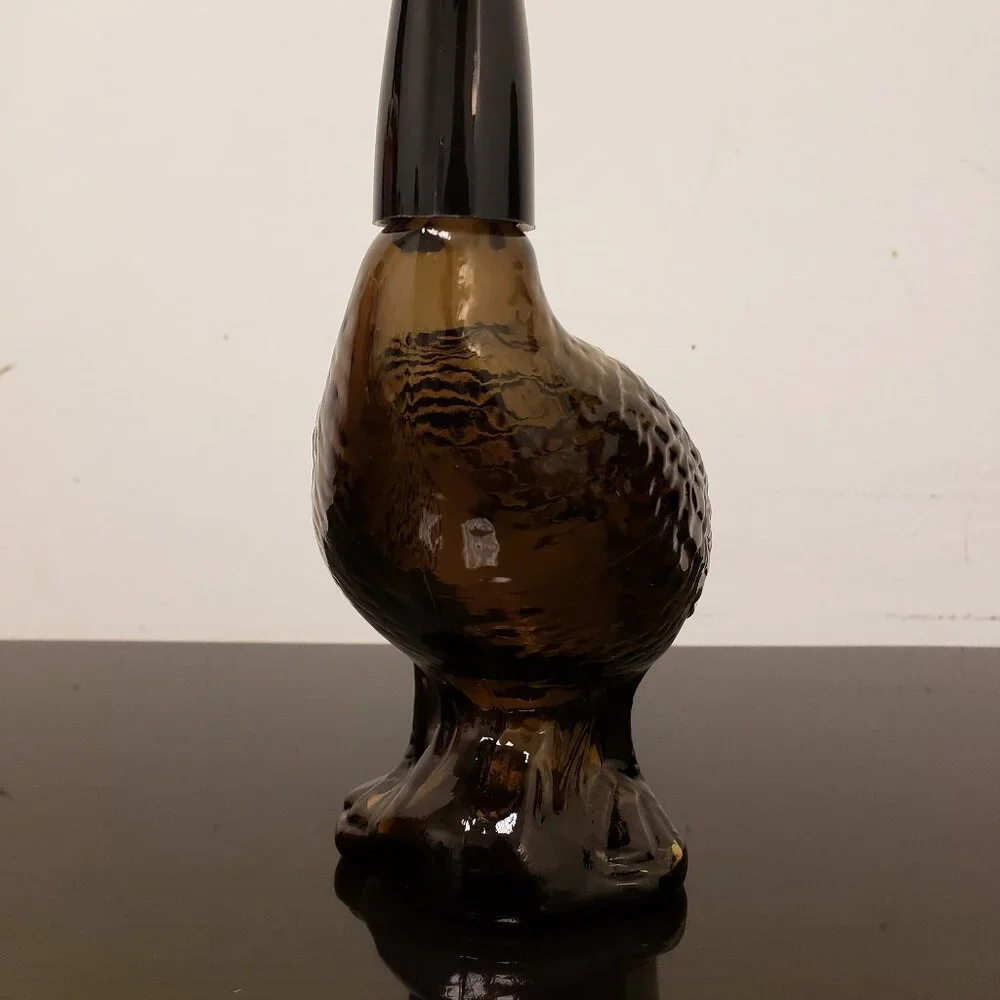 Vintage Avon CANADIAN GOOSE Empty Glass Collectible Bottle Decor Decoration